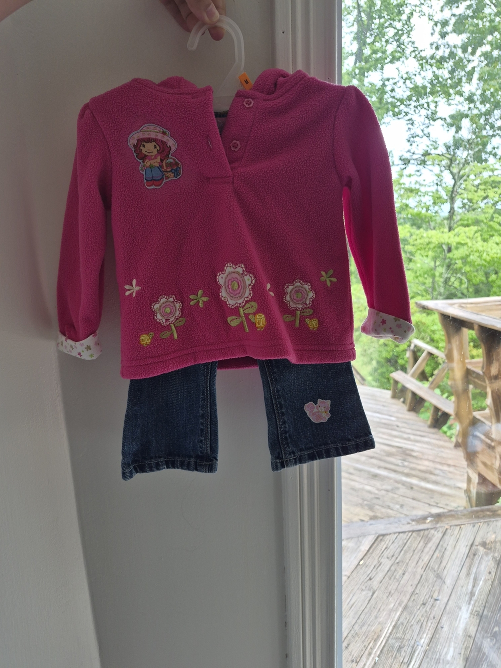 Vintage Upcycled Y2k Strawberry Shortcake Set READ DESCRIPTION